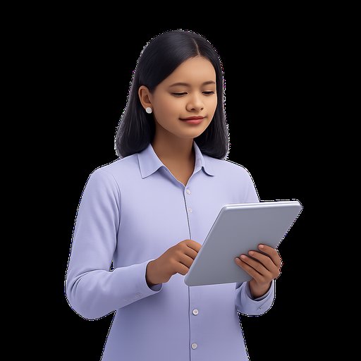 JE777 অপারেশন প্রধান ট্যাবলেট হাতে